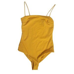 Dandelion Yellow One Piece Swim Suit size small